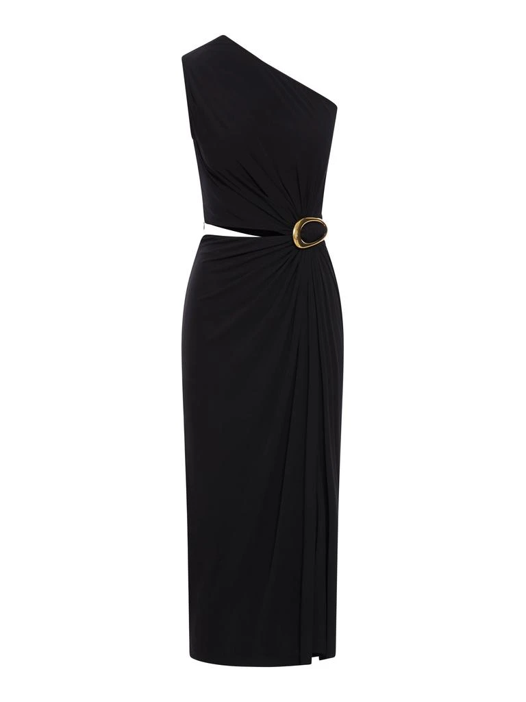 Bottega Veneta CREPE EFFECT VISCOSE JERSEY DRESS 1