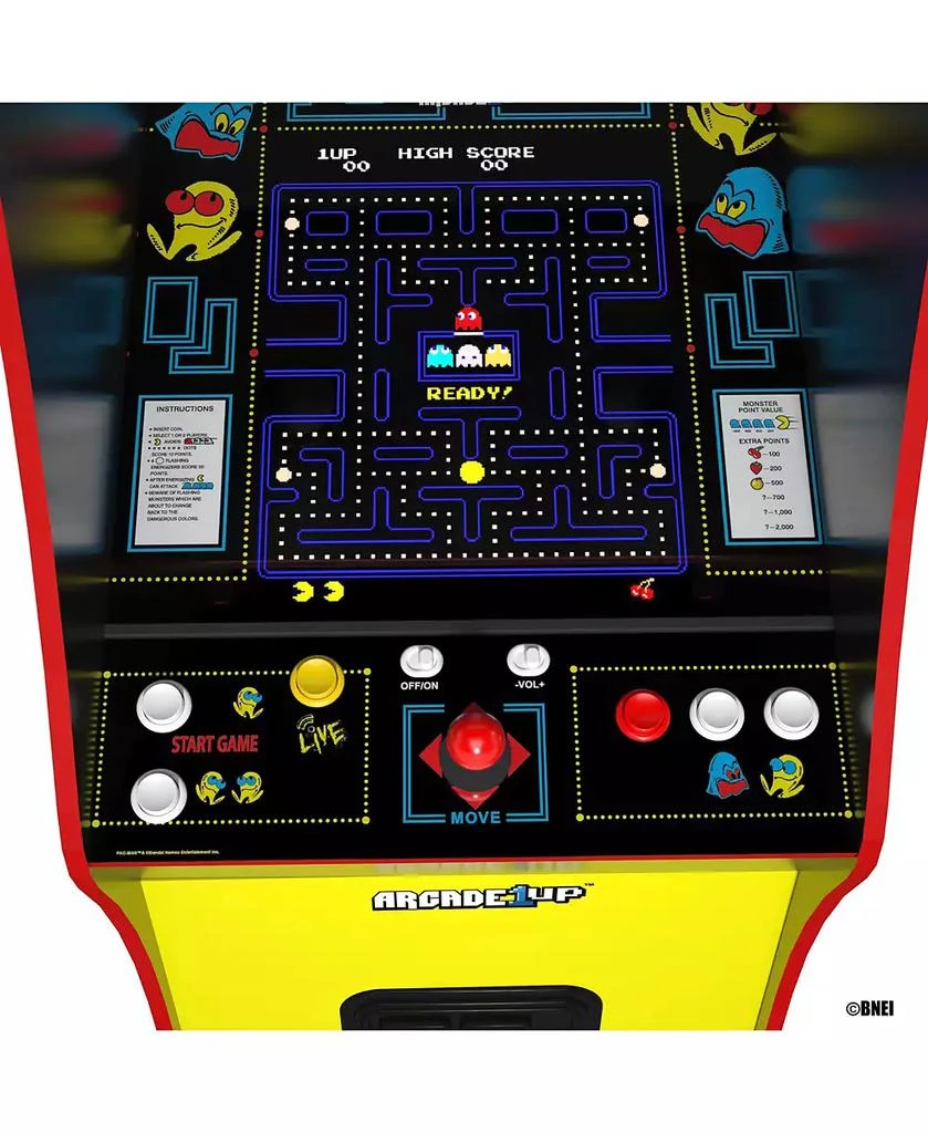Arcade1Up - Pac-Man Legacy Deluxe Arcade Machine - Free Shipping ...