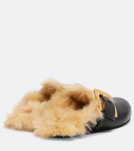 Balmain Anthem leather clogs 2