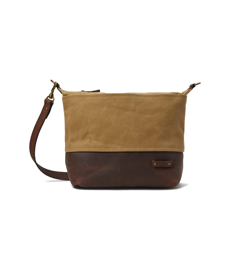 L.L.Bean Waxed Canvas Crossbody 1