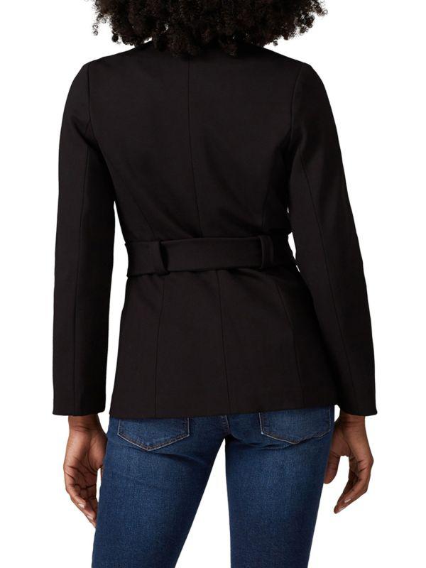 krisa Ponte Belted Blazer