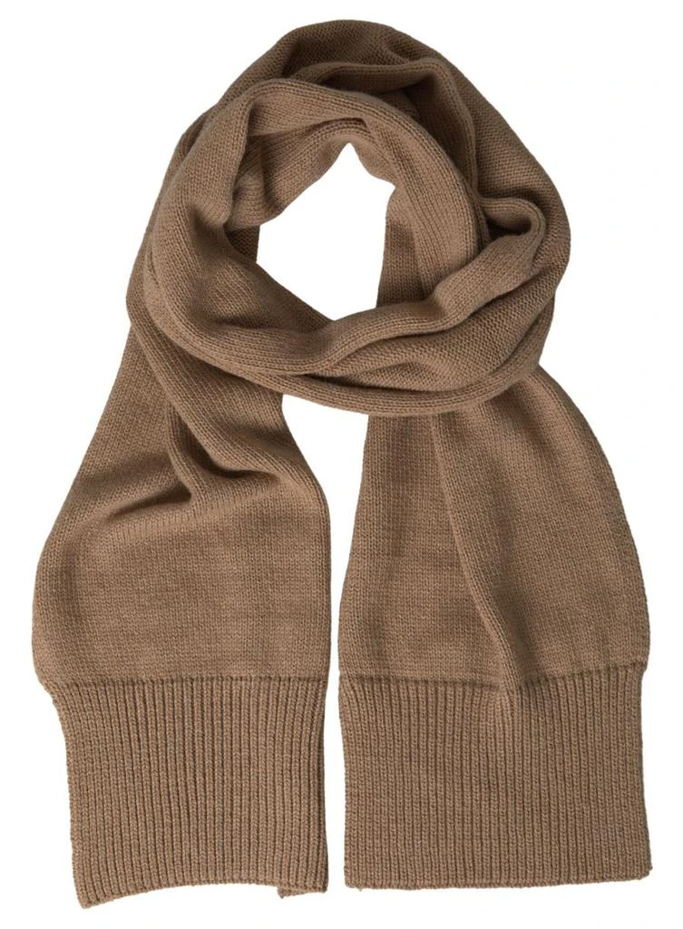 Dolce & Gabbana Dolce & Gabbana Elegant Camel  Women's Women's Scarf 1