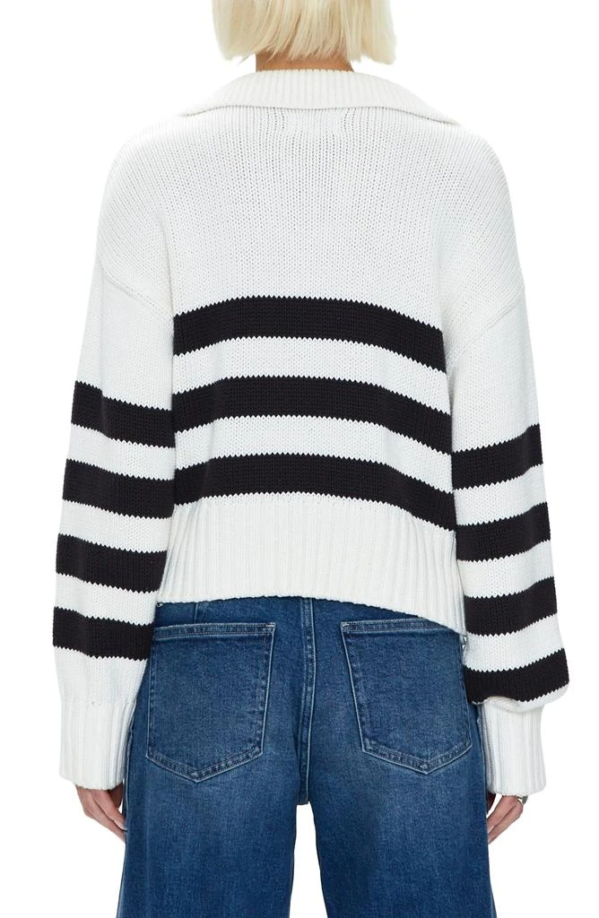 Pistola Arlo Stripe Cotton Polo Sweater 2