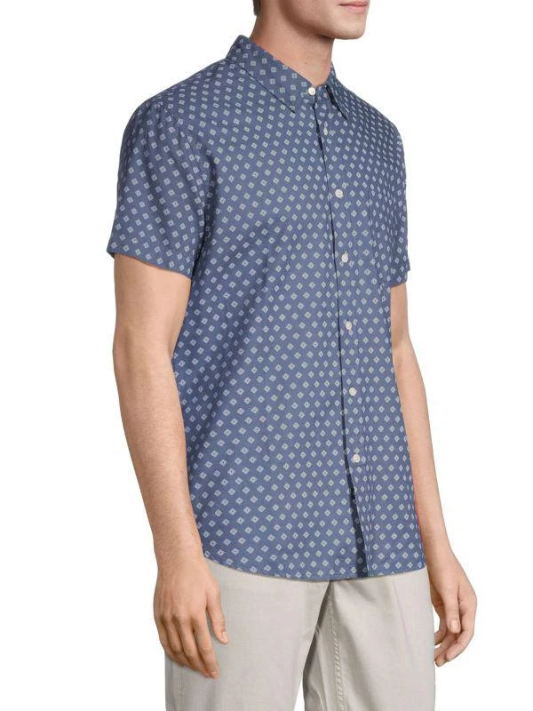 Rails Fairfax Geometric Relaxed Fit Button Down Shirt 3