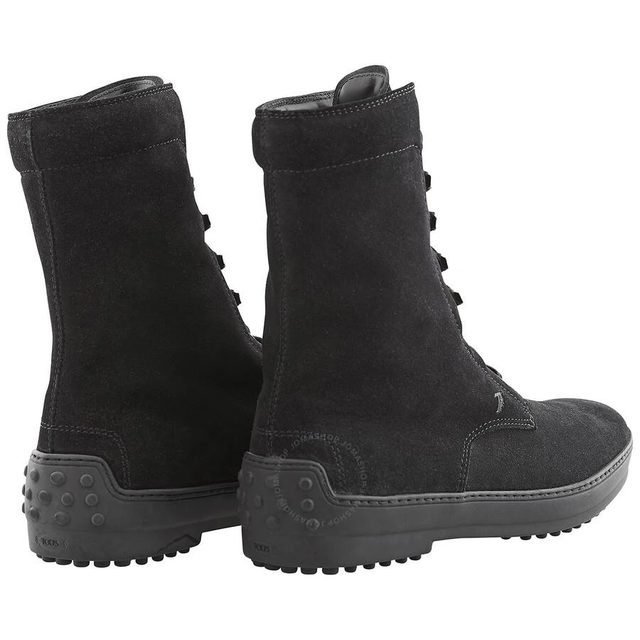 Tod's Men's Black Winter Lace Up Ankle Boots 3
