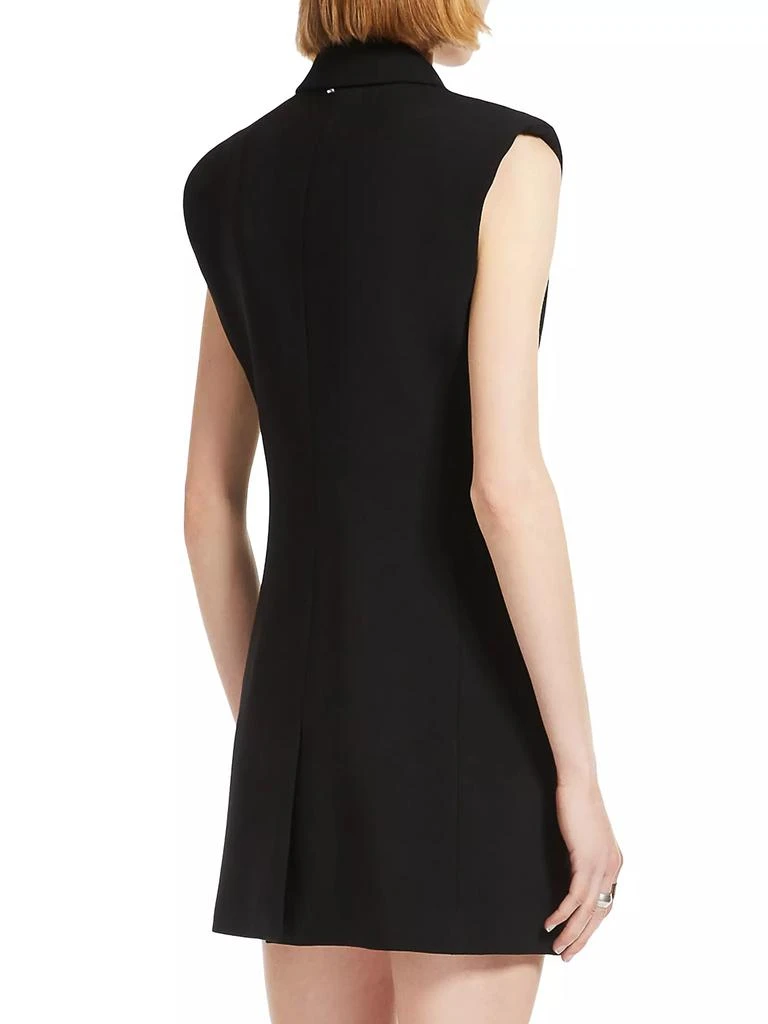 Max Mara Adepto Wool-Blend Blazer Minidress 4