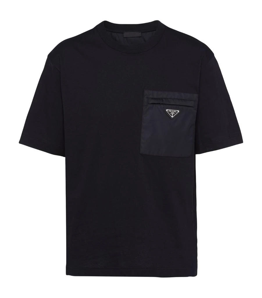 Prada T-Shirt with Pocket Detail 1