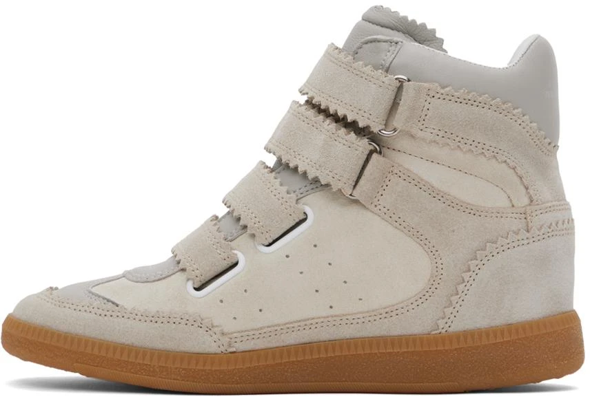 Isabel Marant Taupe Bilsy Sneakers 3