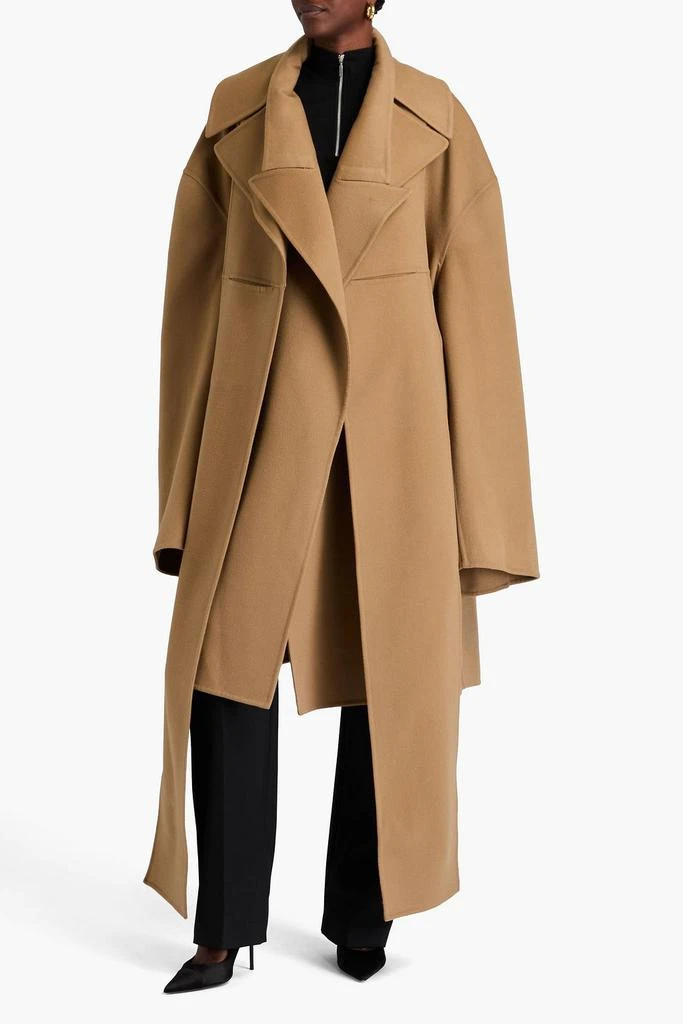 PETER DO Oversized wool and cashmere-blend felt coat 2