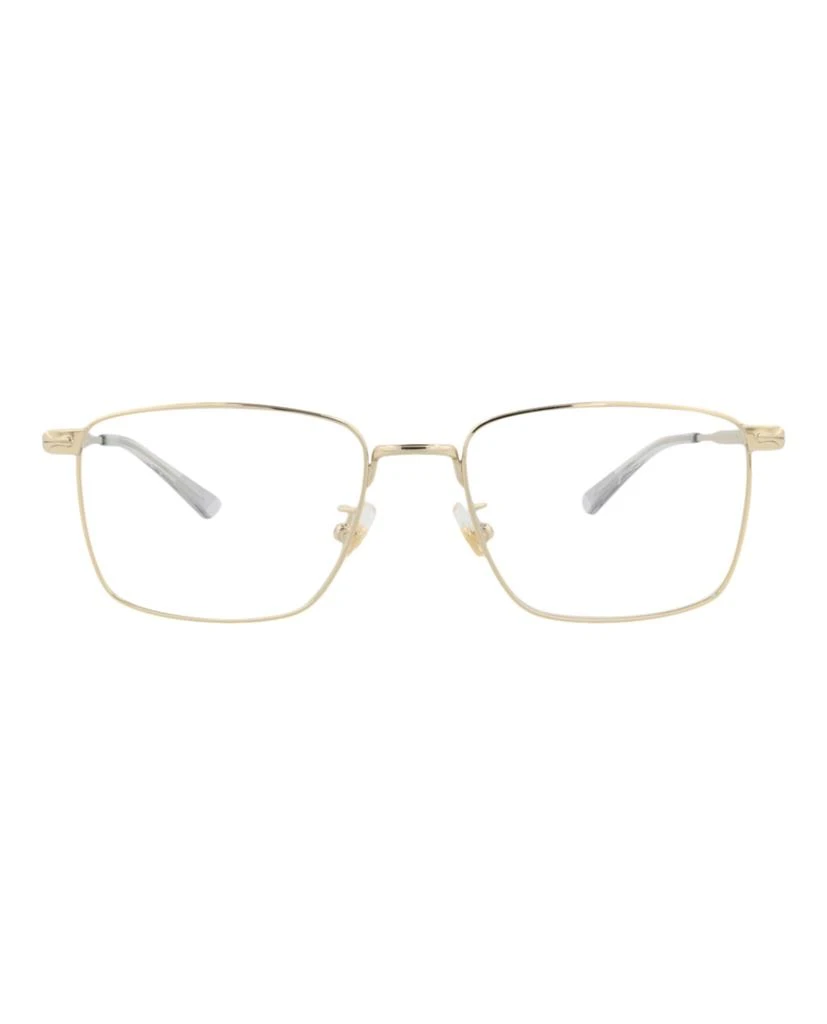 MontBlanc Square-Frame Metal Optical Frames