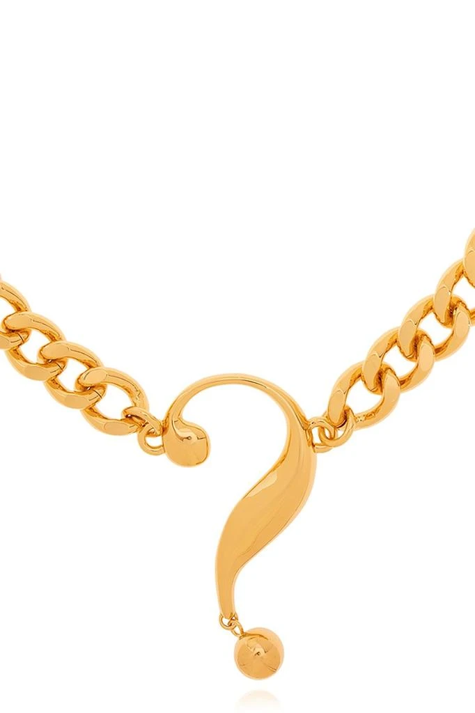 Moschino Moschino Question Mark-Pendant Polished Necklace 2