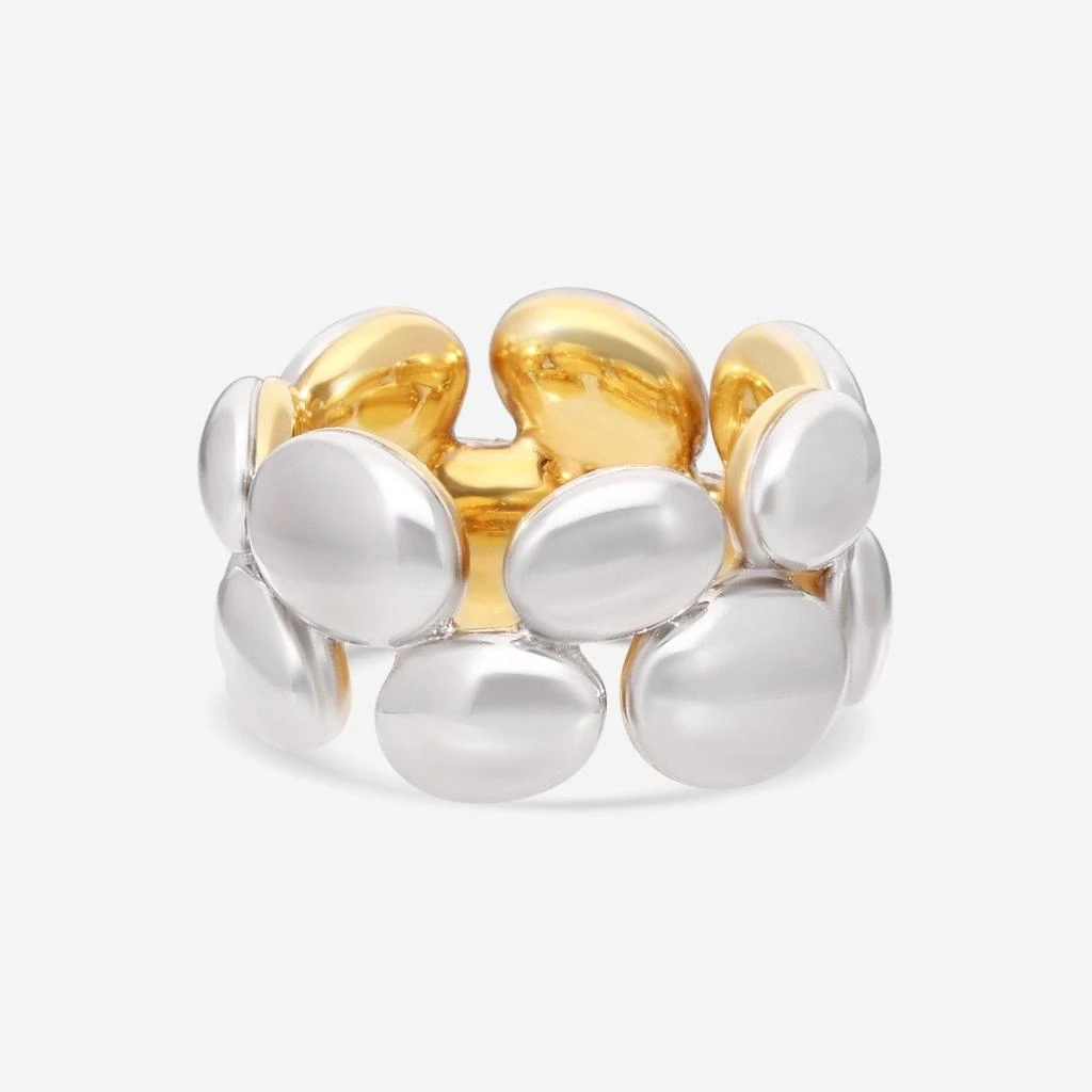 Gübelin Gübelin Madagaskar 18K White 
Yellow Gold Diamond Ring Sz. 6 50K-1725.1-copy 3