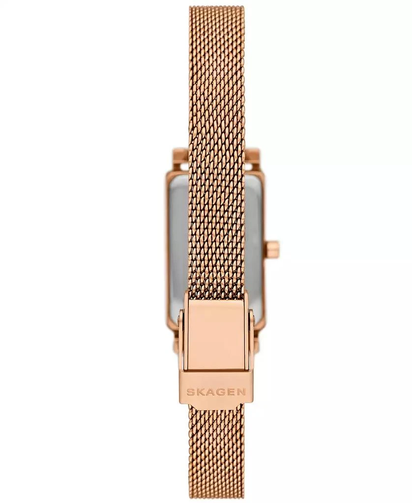 Skagen Women's Hagen Micro Two Hand Rose Gold-Tone Stainless Steel 30mm 2