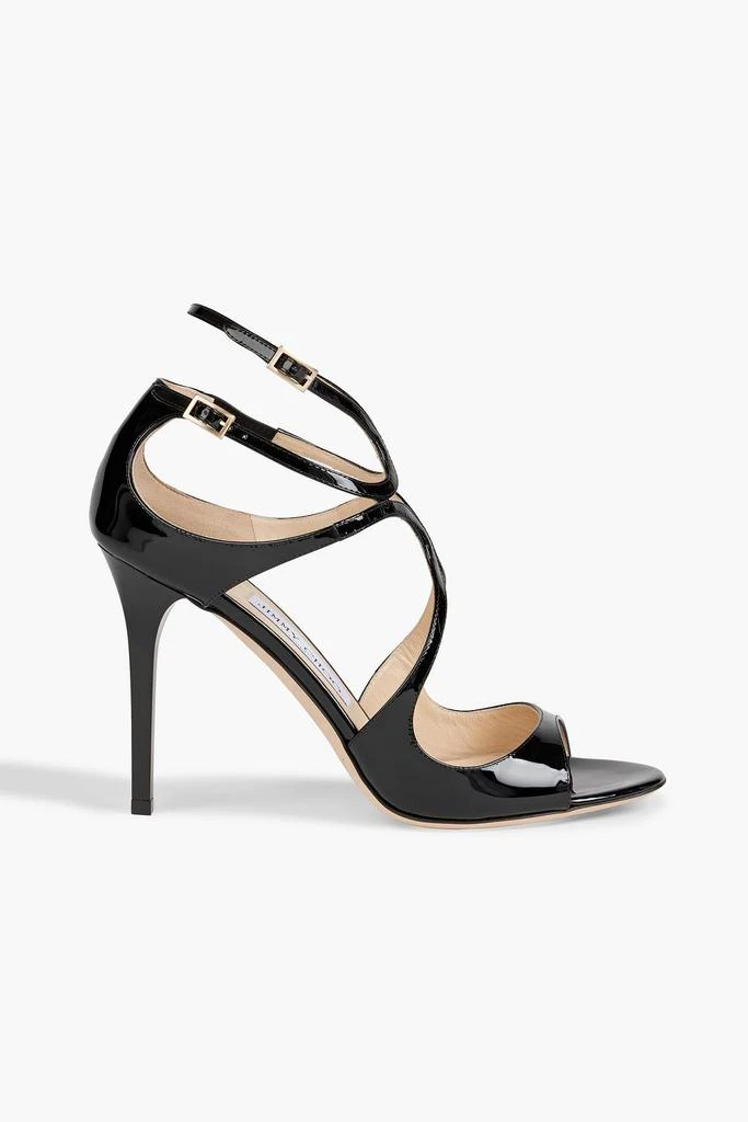 Jimmy Choo Lang 100 patent-leather sandals 1