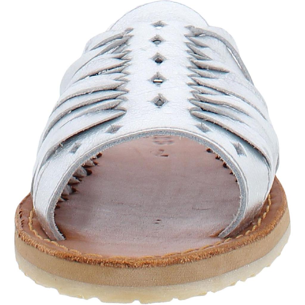 Bearpaw Rosa Womens Leather Caged Huarache Sandals