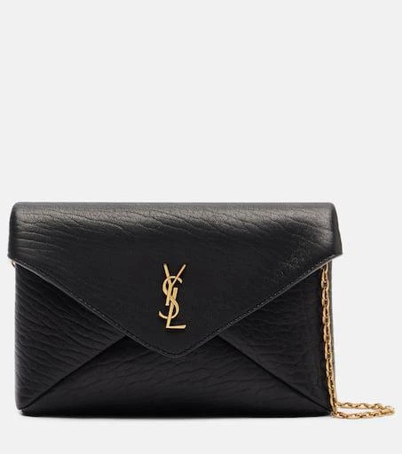 Yves Saint Laurent Cassandre Small leather clutch