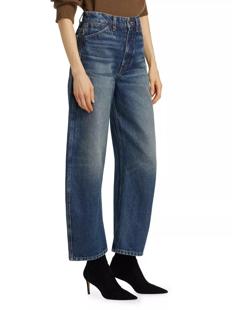 Nili Lotan Otis Curved-Leg Jeans 4