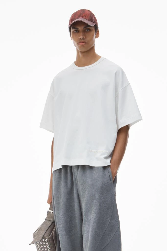 Alexander Wang Track Pant in Primal Lambskin Leather 6