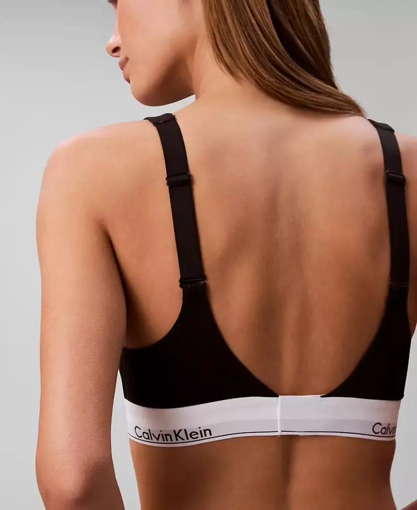 Calvin Klein Women's Icon Cotton Full-Coverage Lift Bralette QF8500 6