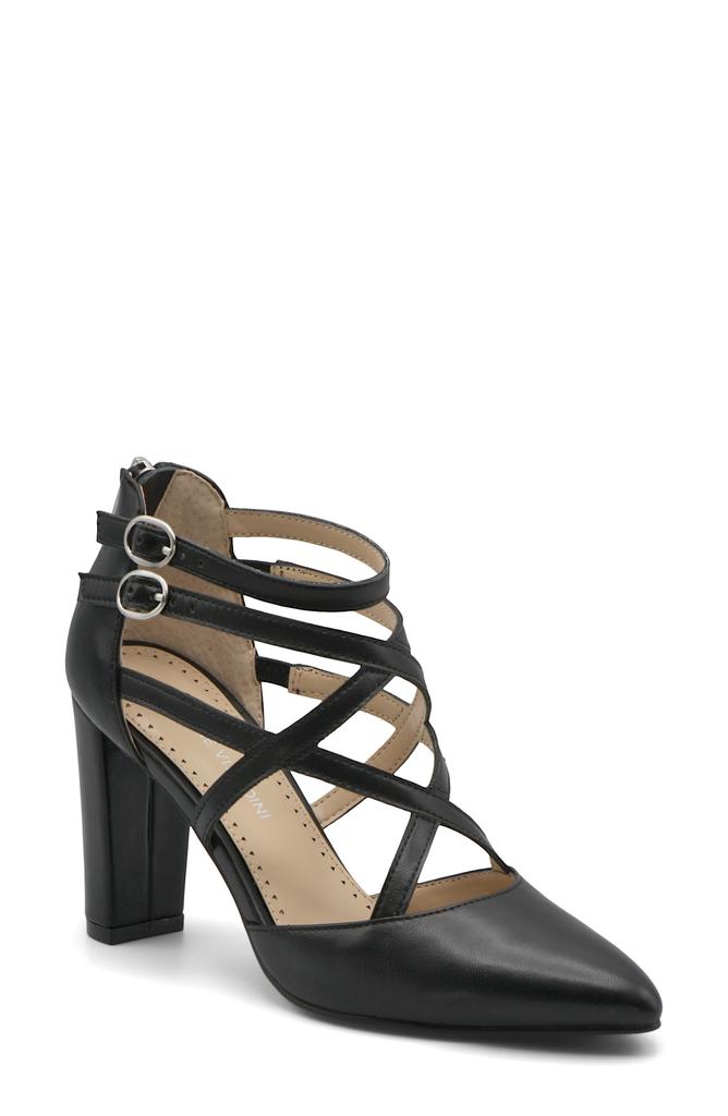 Adrienne Vittadini Nanda Ankle Strap Pump