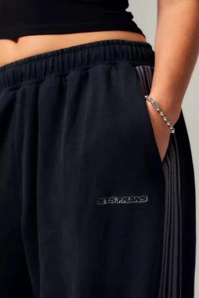 iets frans iets frans... Black Side Stripe Harri Baggy Jogger Pant 3