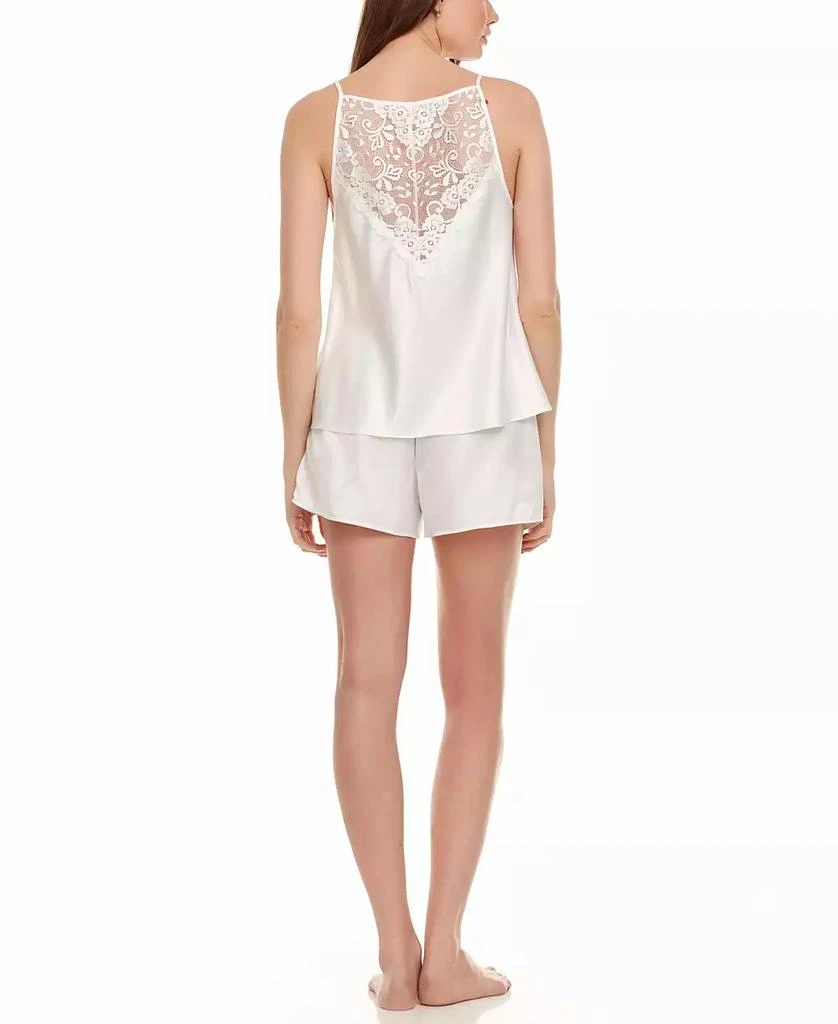 Flora Nikrooz Women's Emma Satin Cami Short Set 2