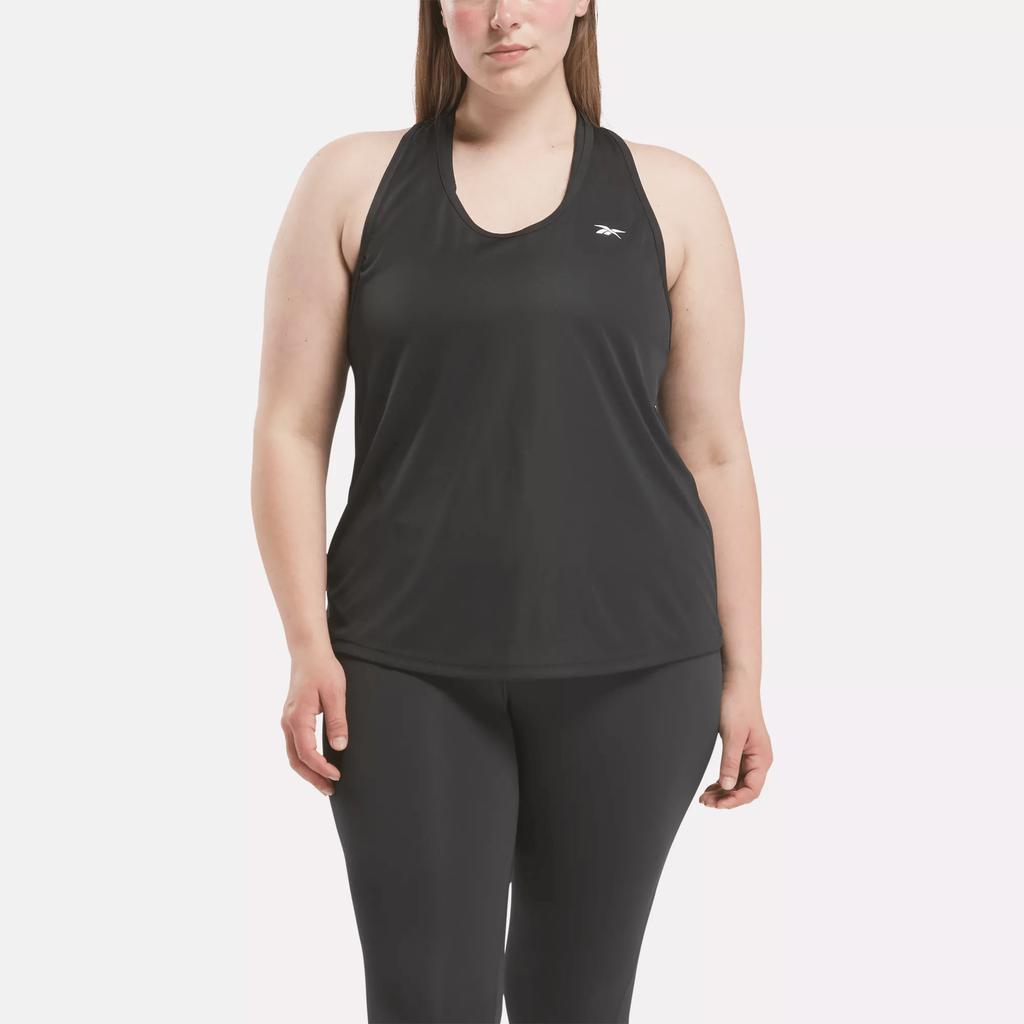 Reebok Women's Workout Ready Mesh Back Tank Top (Plus Size)