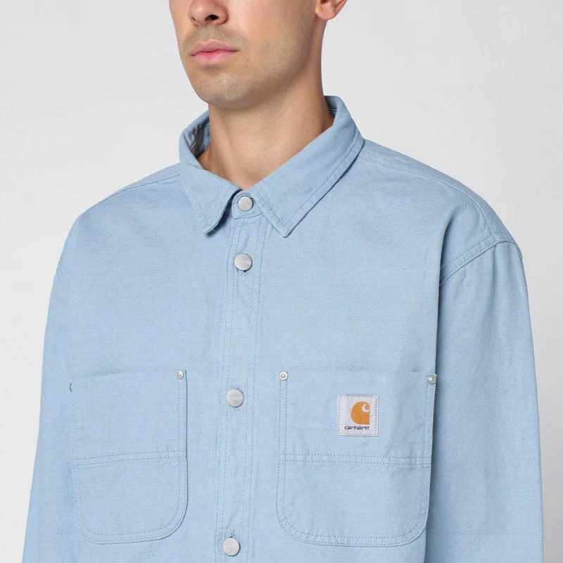 Carhartt WIP Misty sky Walter Shirt Jacket 4