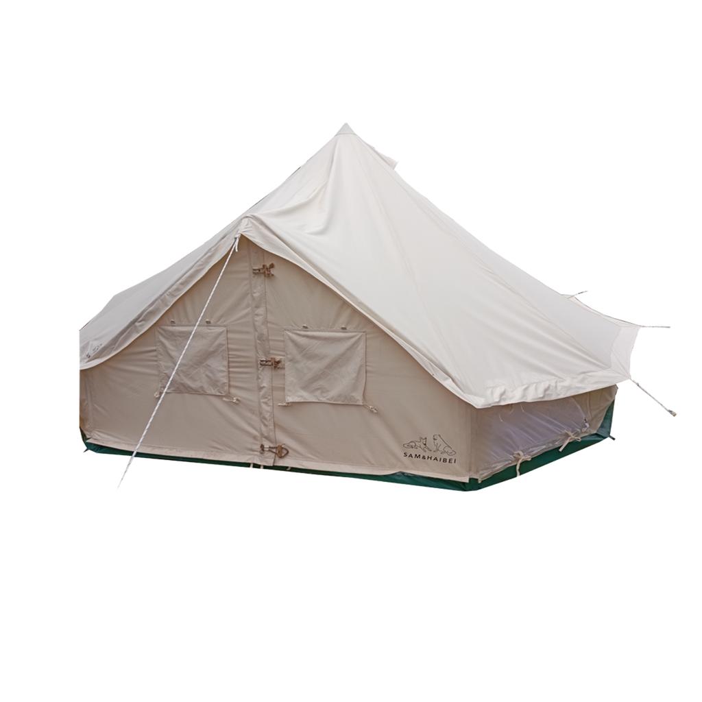 Streamdale Furniture Streamdale Canvas Bell Tent - 4 Season Glamping Yurt - Family Camping