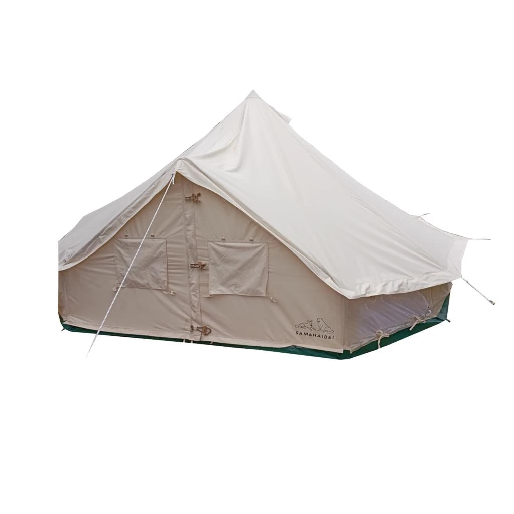 Streamdale Furniture Streamdale Canvas Bell Tent - 4 Season Glamping Yurt - Family Camping 1