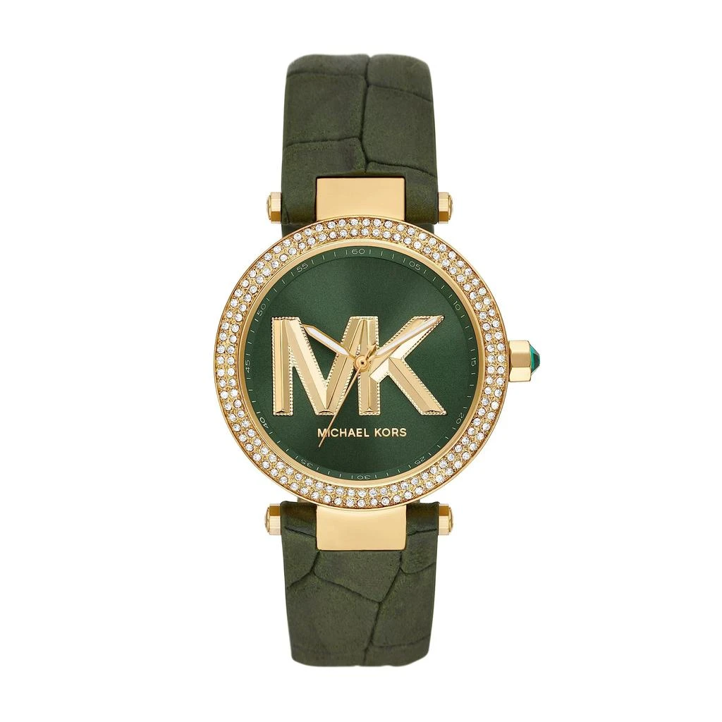 Michael Kors MK4724 - Parker Three-Hand Leather Watch 1
