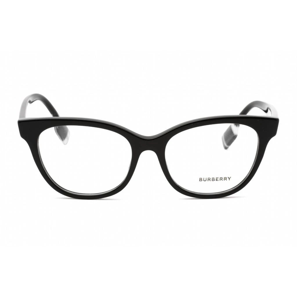 BURBERRY Burberry Women's Eyeglasses - Full Rim Cat Eye Black Plastic Frame | 0BE2375 3001 2