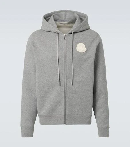 Moncler Cotton zip-up hoodie 1