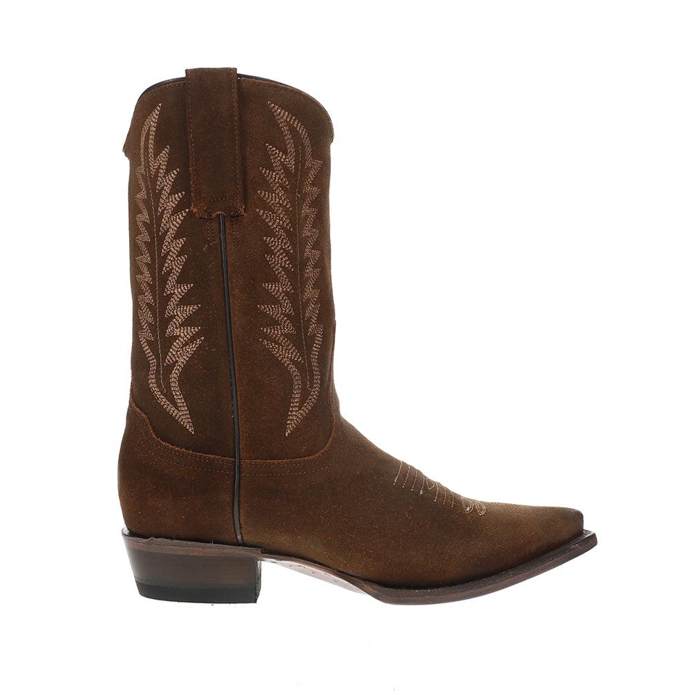 STETSON Parker Embroidered Snip Toe Cowboy Boots