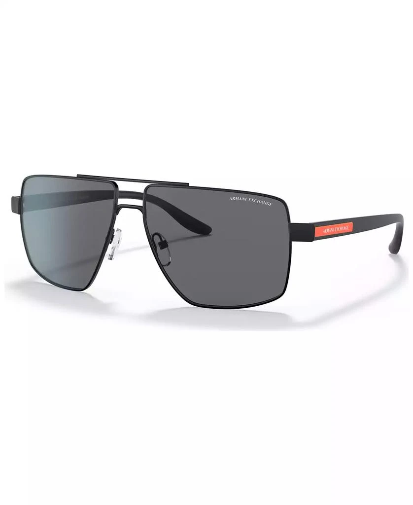 Armani Exchange Men's Polarized Sunglasses, AX2037S 1