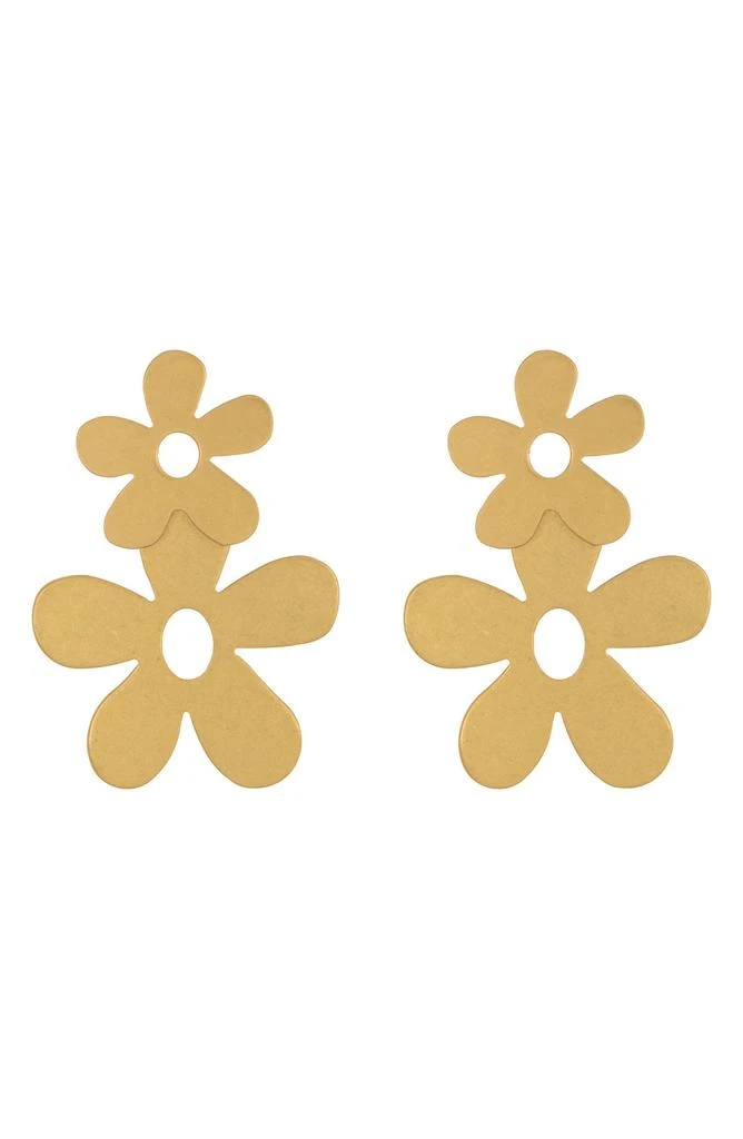 Madewell Flower Power Statement Earrings 1