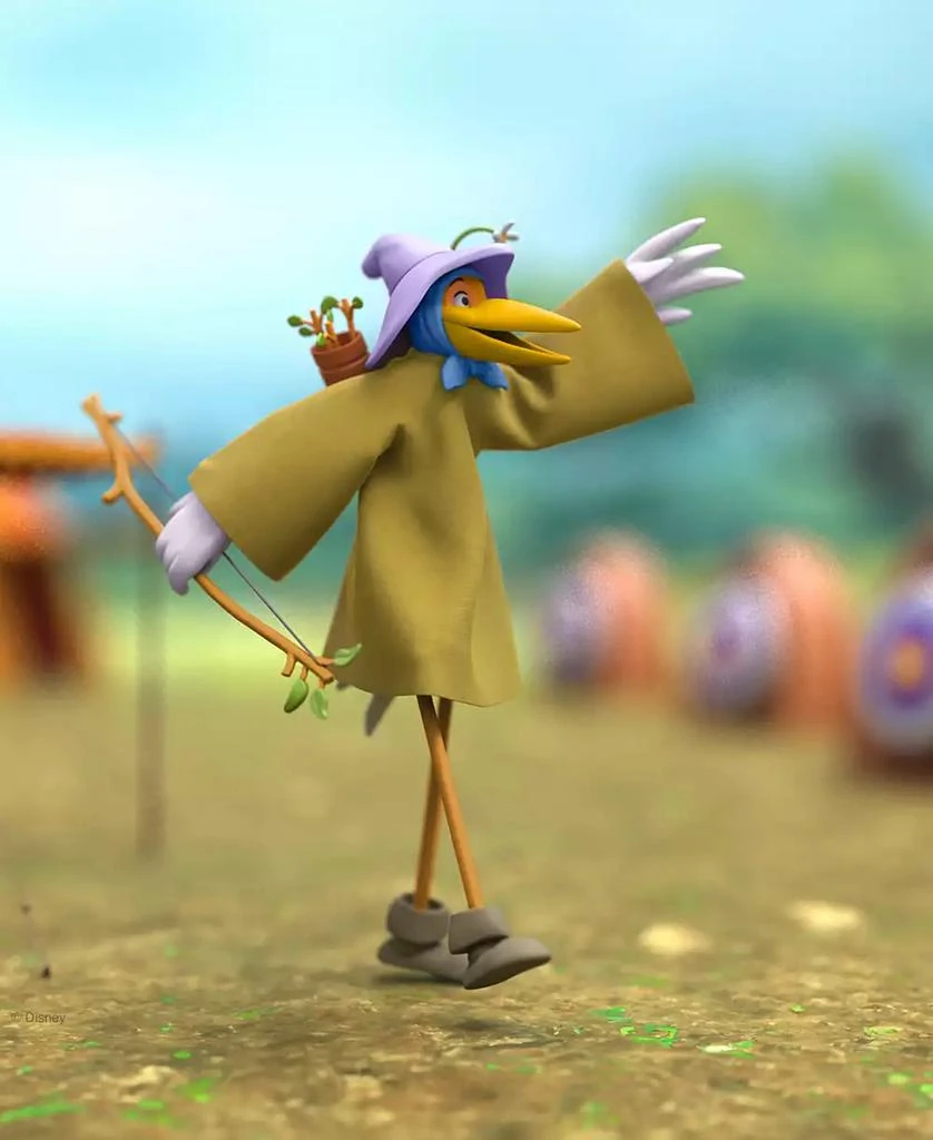 Super 7 Disney Robin Hood Stork Costume 7" Ultimates, Action Figure 3