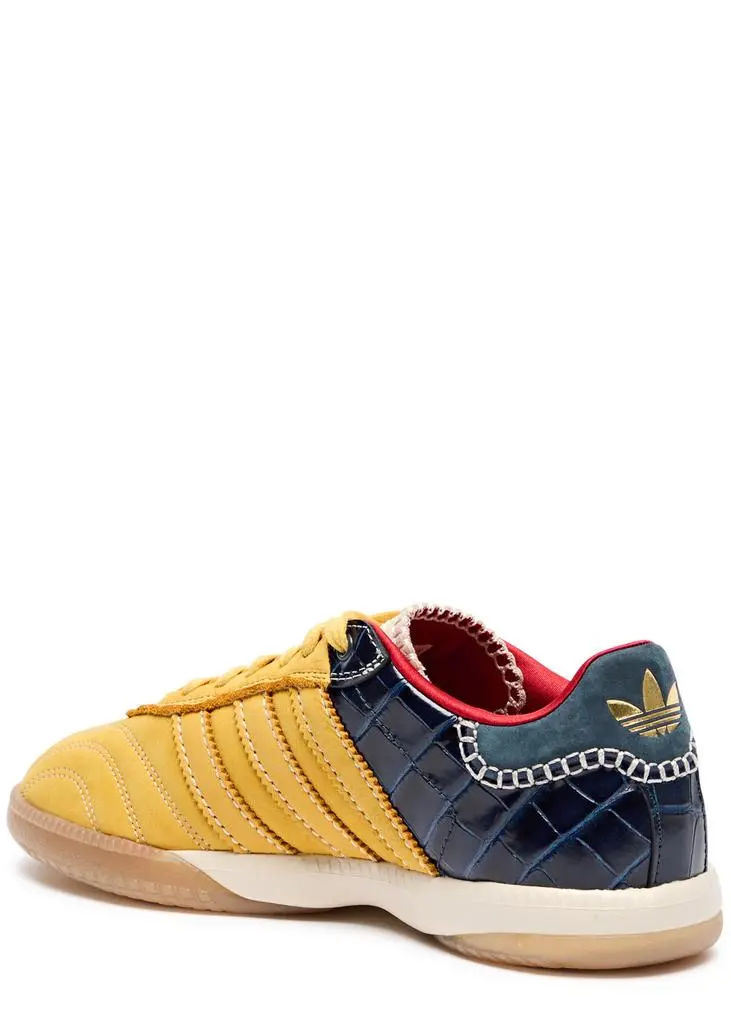 Adidas Samba panelled suede sneakers 2