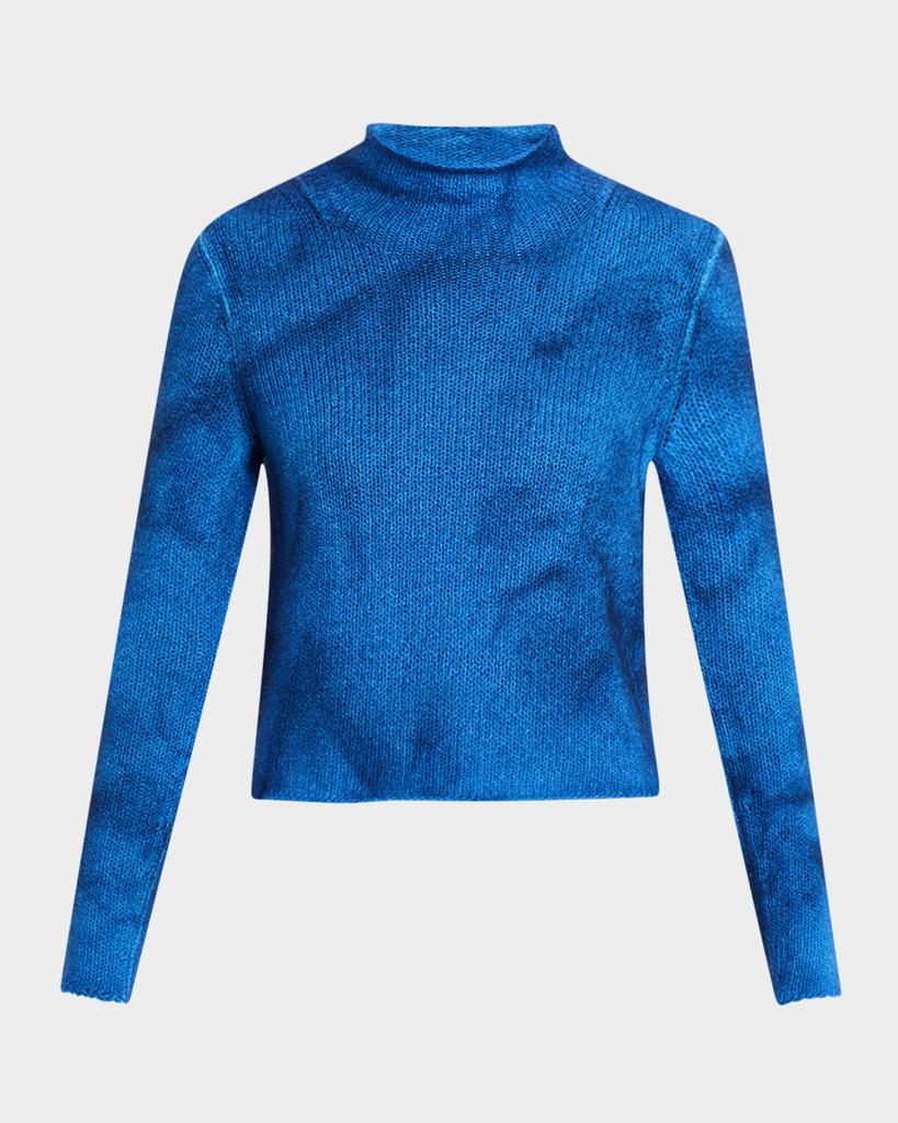 Gabriela Hearst Daina Cropped Cashmere Turtleneck Sweater