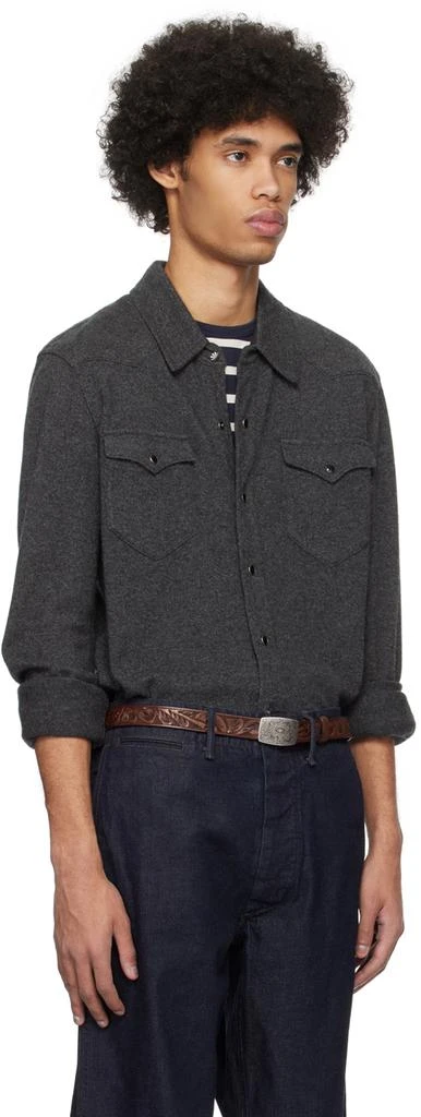 RRL Gray Western Shirt 2