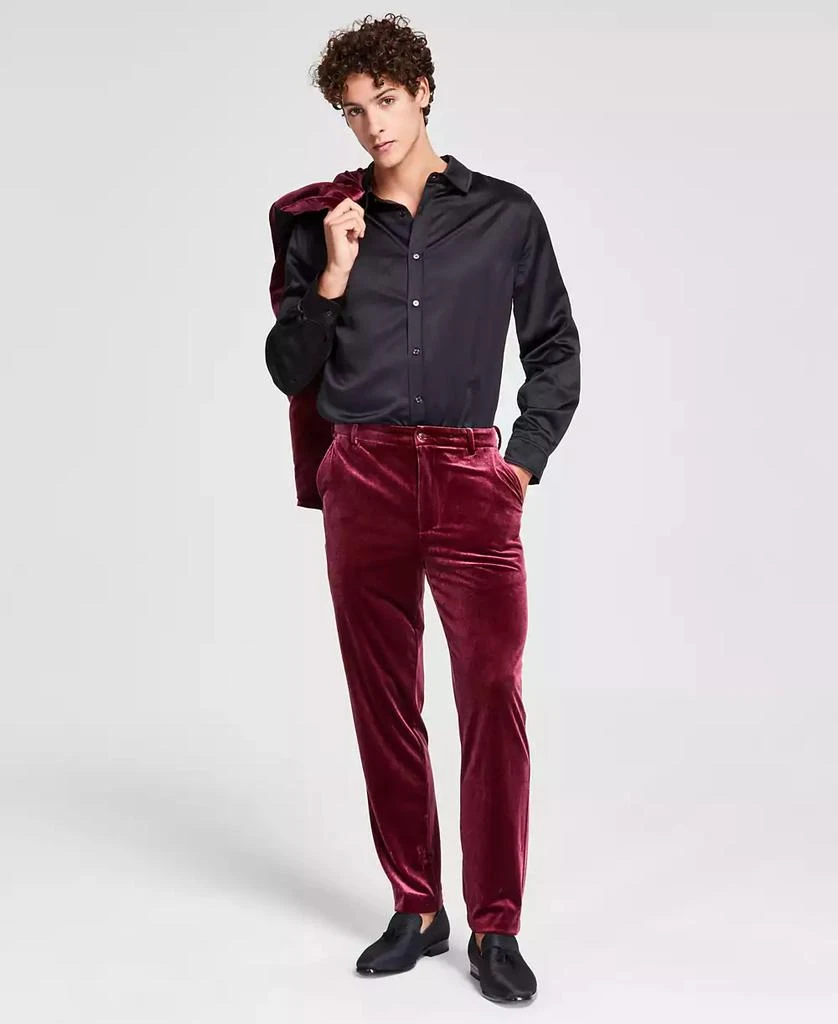 Tinsel Men's Velvet Dress Pants 1