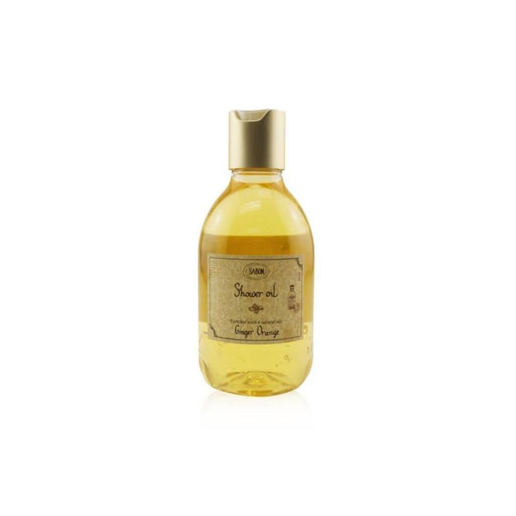 Sabon Shower Oil - Ginger Orange Plastic Bottle - 10.1 oz