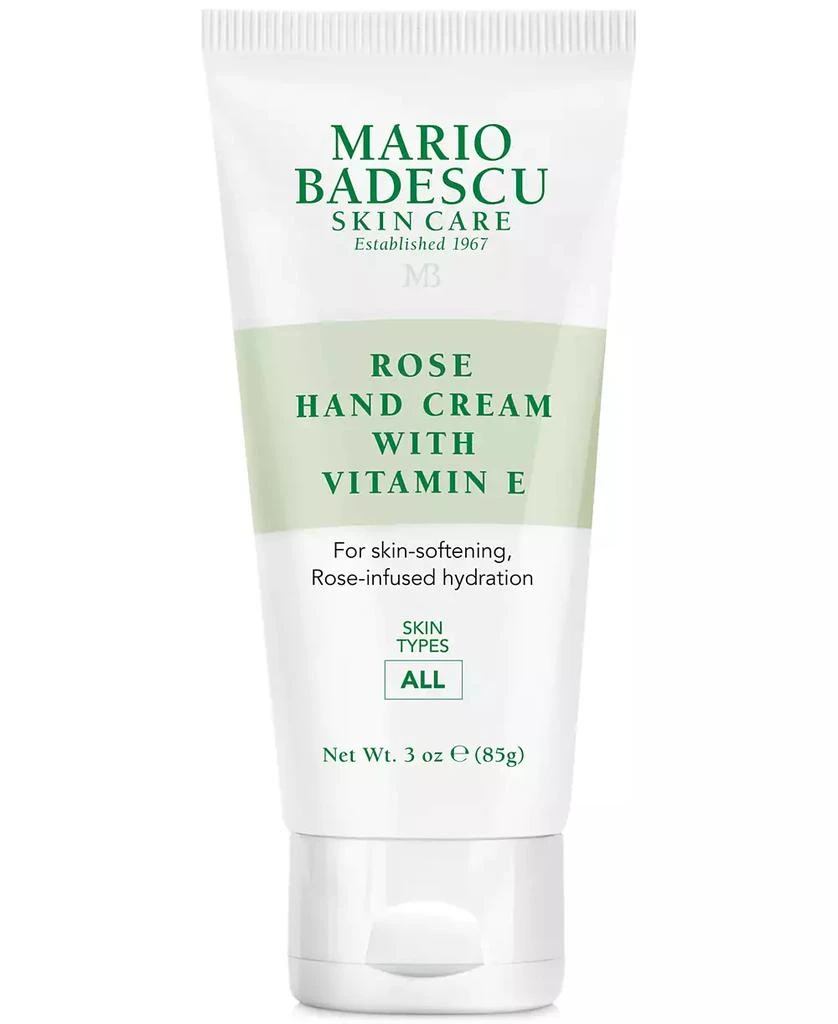 Mario Badescu Rose Hand Cream, 3-oz. 1