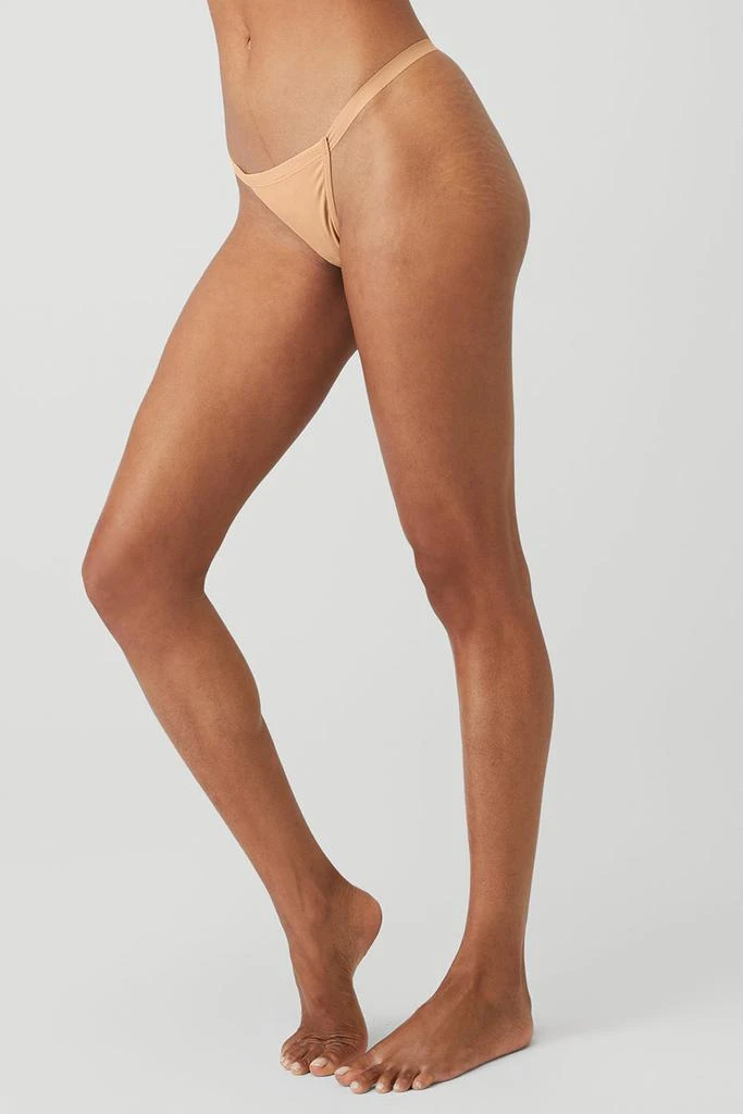 Alo Airbrush Invisible String Thong - Champagne 3