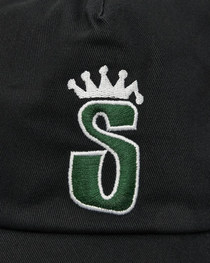 STUSSY S Crown Trucker Cap Shadow Black 6