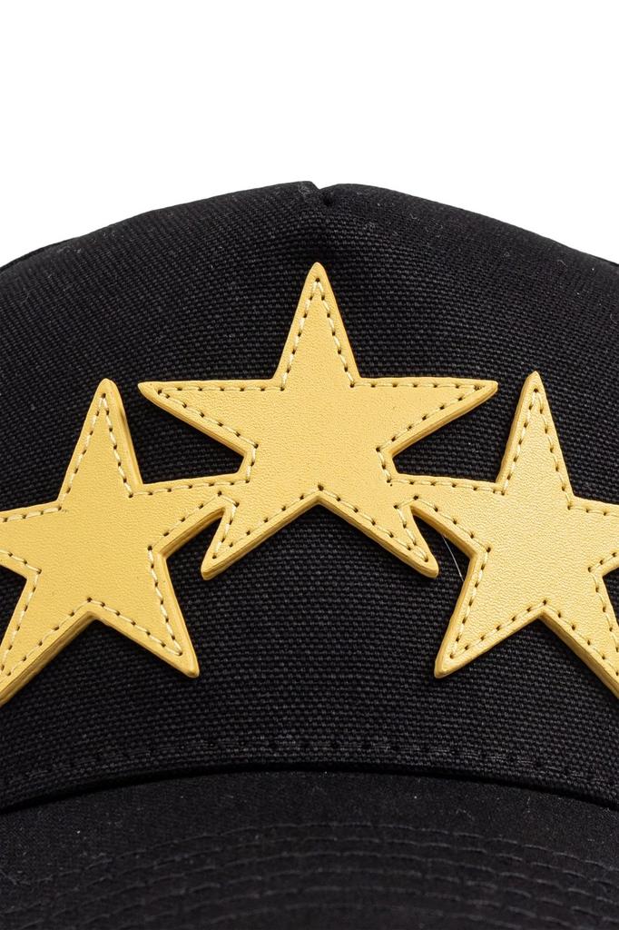 帽子 AMIRI 24SS star patch CAP AMIRI star-patch Hat | Black | FARFETCH