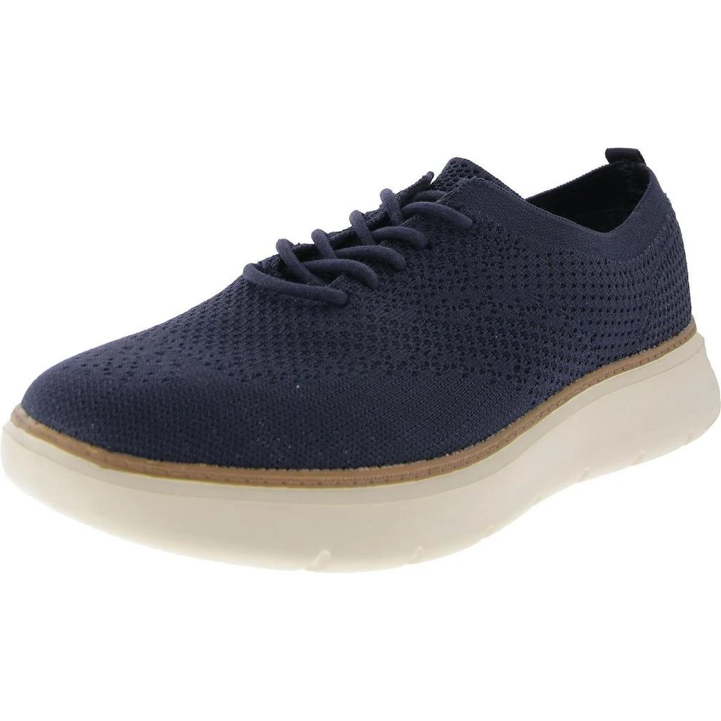 DELO Go Green Lounge 02 Mens Knit Lace Up Oxfords 1