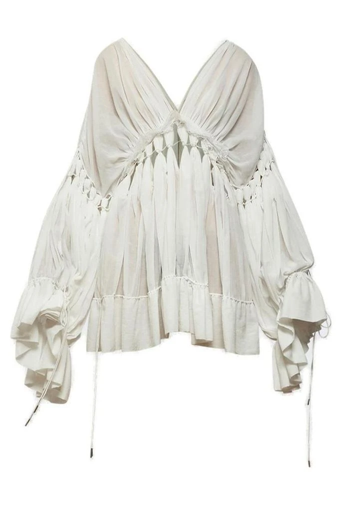 white christmas dresses BRISE MUSLIN DRESS