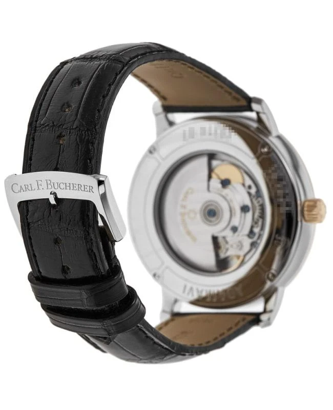 Carl F. Bucherer Carl F. Bucherer Adamavi Silver Dial Leather Strap Men's Watch 00.10314.07.15.01 4
