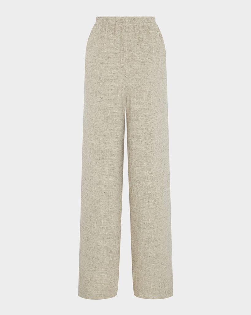Eskandar Linen Flared Trousers